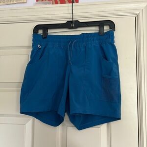 Columbia blue shorts!
